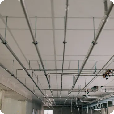 Referenz von Maibach Bau: Deckenkonstruktion im Innenausbau