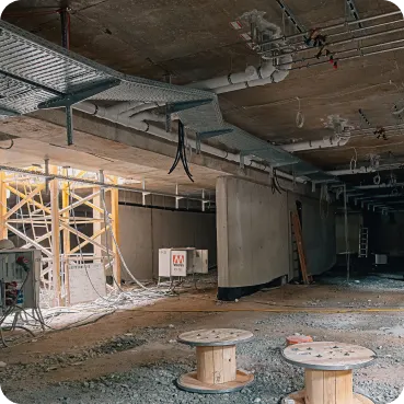 Referenz von Maibach Bau: Innenausbau auf der Baustelle